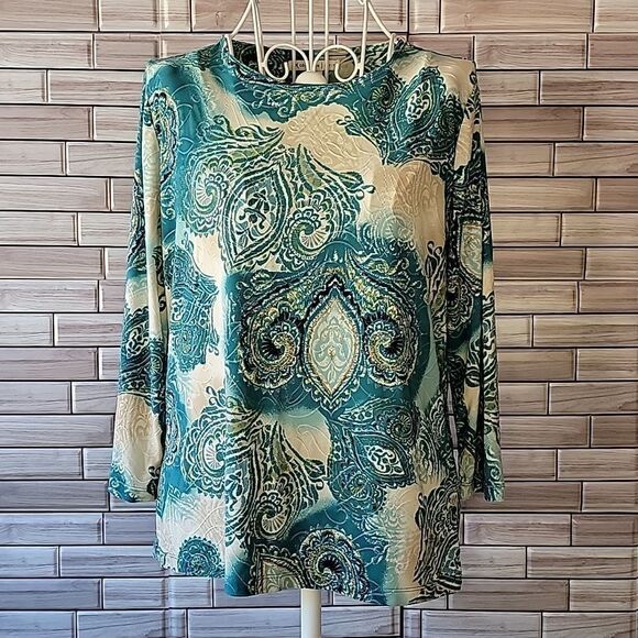 JM Collection blouse Size PS - Picture 1 of 9